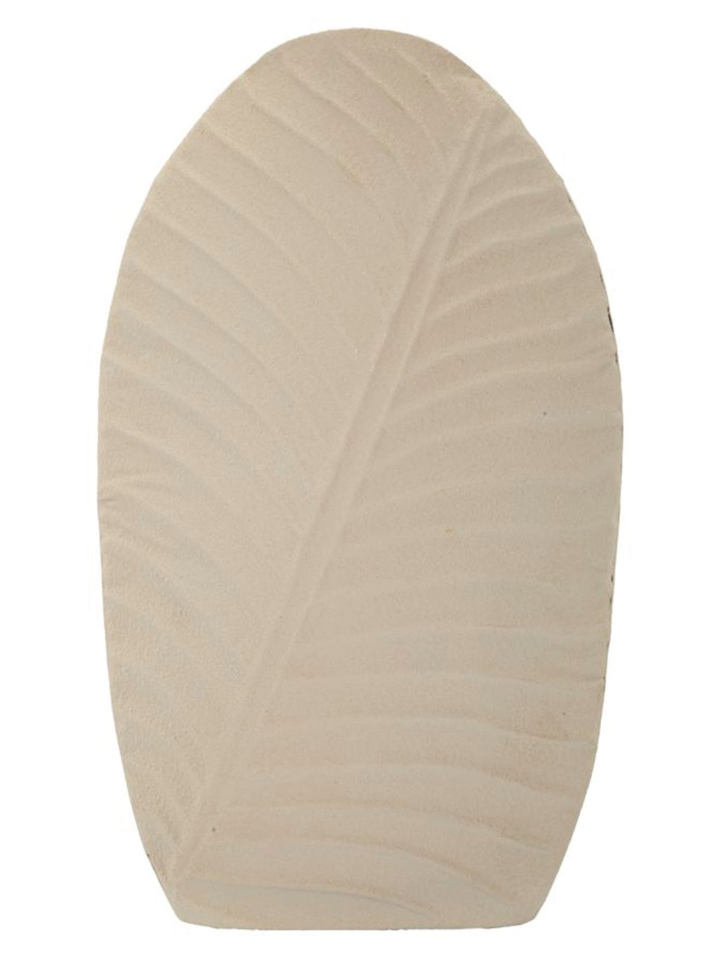 Vaso decorativo in metallo crema, 26x11x41 cm – Dune Tall
