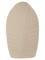 Vaso decorativo in metallo crema, 18x9,5x29,5 cm – Dune Tall