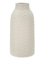 Vaso da terra in magnesite crema, Ø29x60 cm – Winter