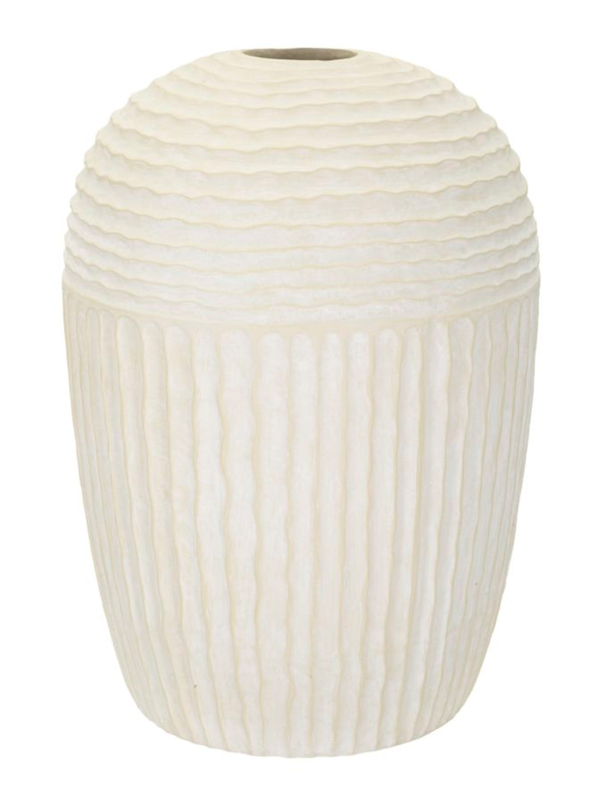 Vaso da terra in resina, Ø39x56 cm – Icicle