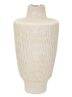 Vaso da terra in magnesite crema, Ø29,5x57 cm – Shade