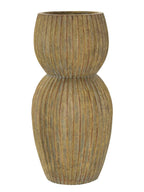 Vaso decorativo in magnesite verde, Ø25x52,5 cm – Breeze