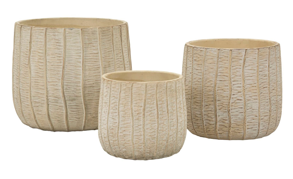 Cachepot Flake set 3 Pz - foto 1