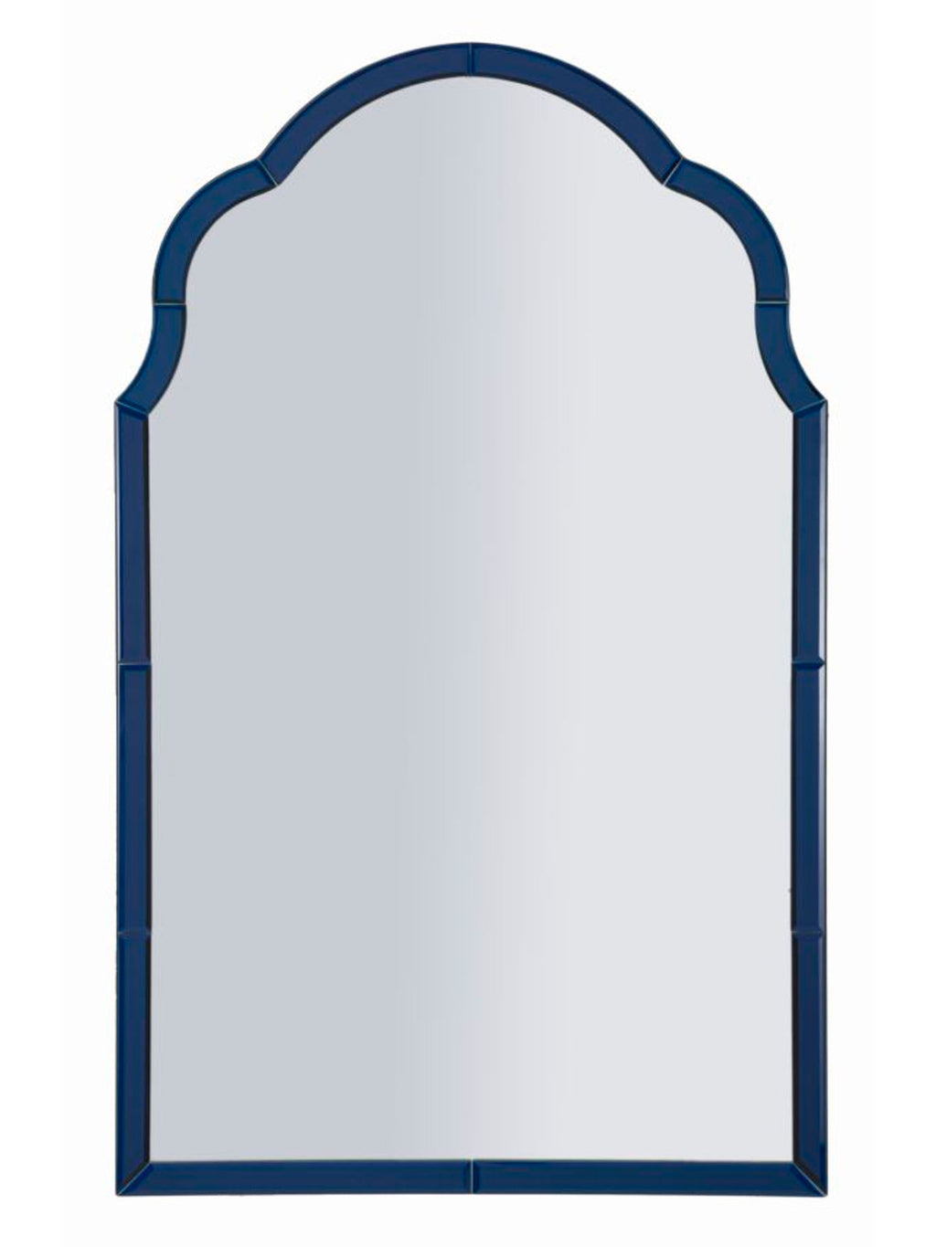Specchio da parete in legno blu, 62x1x100 cm – Tangeri