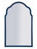 Specchio da parete in legno blu, 62x1x100 cm – Tangeri