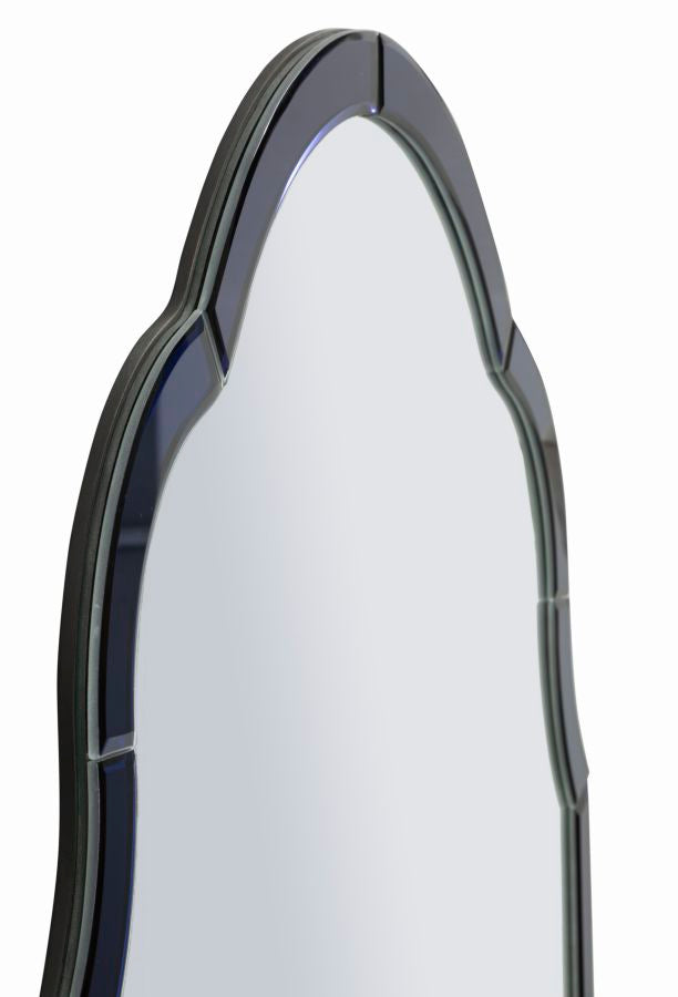 Specchio da muro Tangeri blu, 62x1x100 cm – dettaglio 1