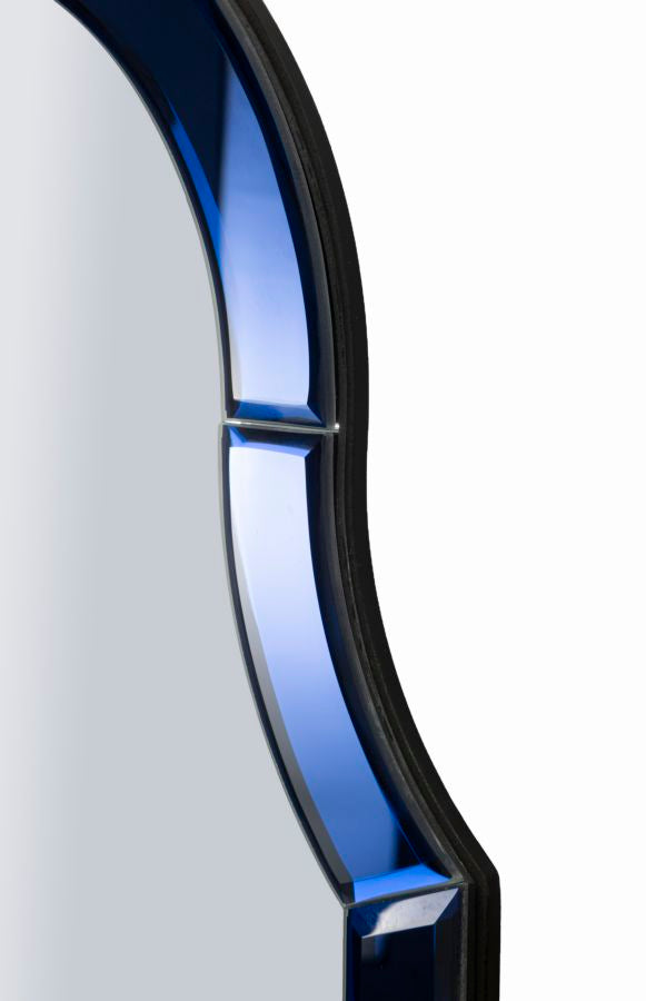 Specchio da muro Tangeri blu, 62x1x100 cm – dettaglio 2