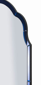 Specchio da muro Tangeri blu, 62x1x100 cm – dettaglio 3