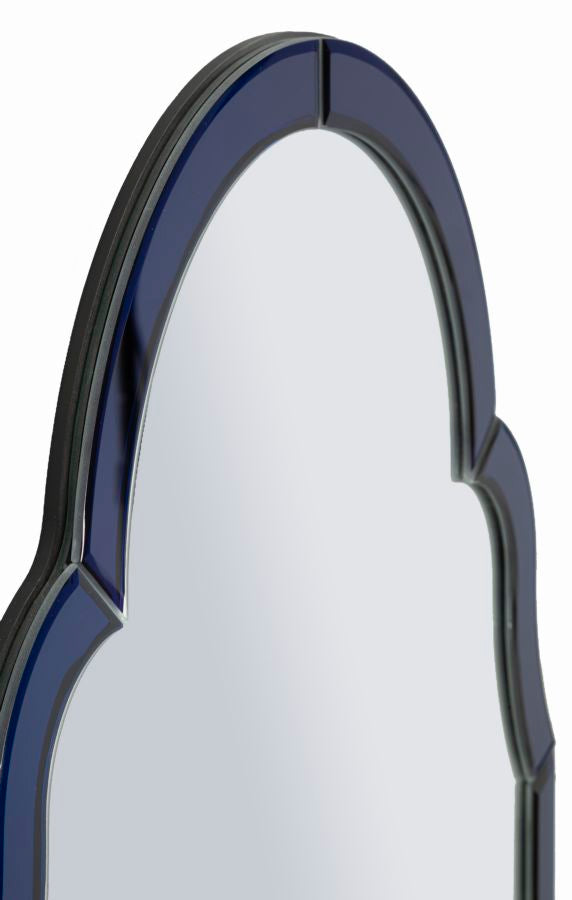 Specchio da muro Tangeri blu, 47x1x80 cm – dettaglio 1