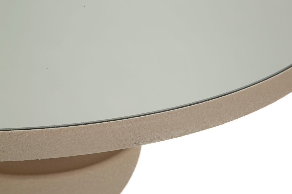 Tavolinetto Dune con specchio, Ø45x49,5 cm – dettaglio 3