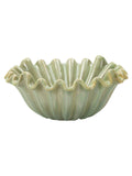 Svuotatasche decorativo in ceramica verde, Ø33x14,5 cm – S/tasche Venice