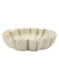 Svuotatasche decorativo in resina crema, 40,5x38,5x9,5 cm – Stons