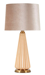 Lampada da tavolo Perly, Ø36,5x68,5 cm
