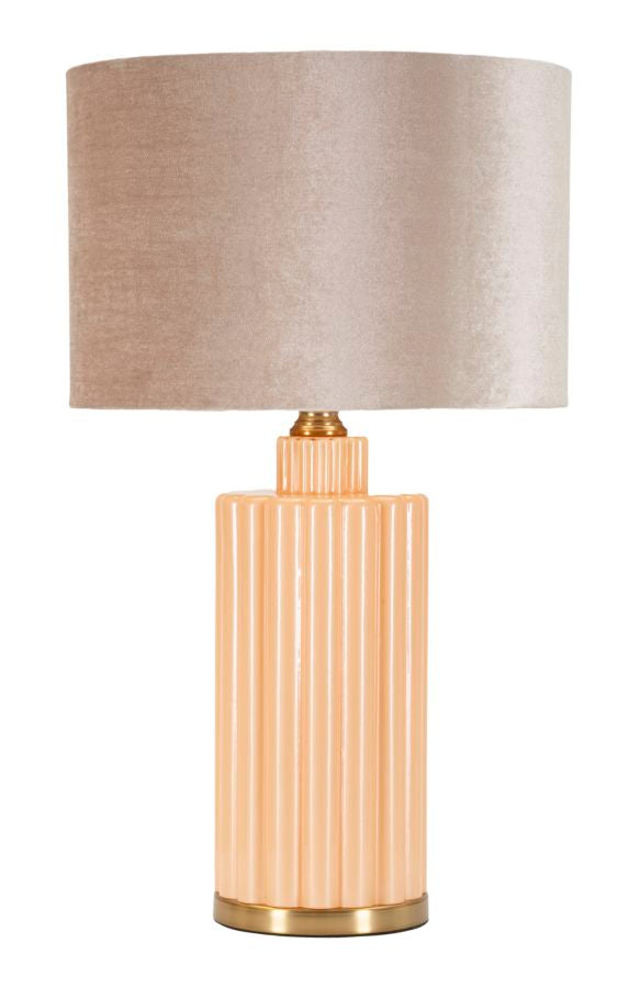 Lampada da tavolo Perly, Ø40,5x69,5 cm