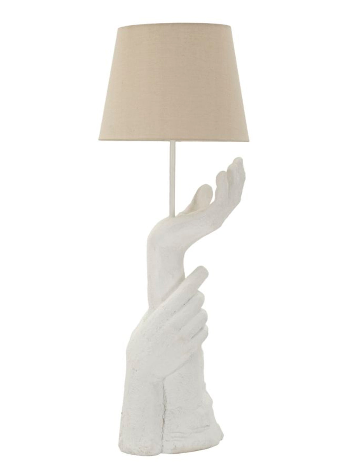 Lampada da tavolo in resina bianca, Ø35x93 cm – Life