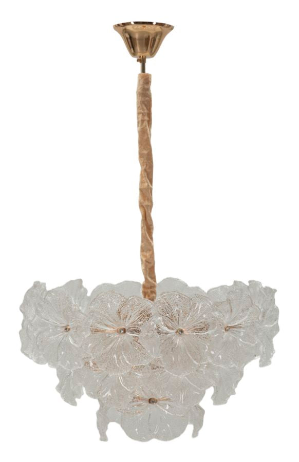 Lampadario soffitto Ibiscus, Ø47x30-73 cm