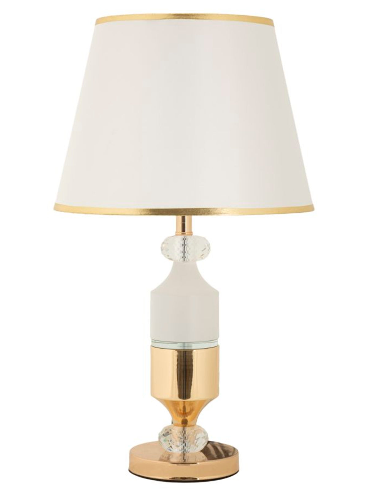 Lampada da tavolo in metallo oro, Ø30x52 cm – Gipsy