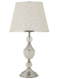 Lampada da tavolo in metallo argento, Ø30x54 cm – Kody