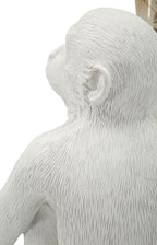 Lampada da tavolo Monkey Seduta bianca, 33x33x32 cm – dettaglio 4
