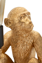 Lampada da tavolo Monkey Seduta oro, 33x33x32 cm – dettaglio 3