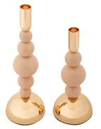 Portacandele Bolly Rosa set 2 Pz - foto 2