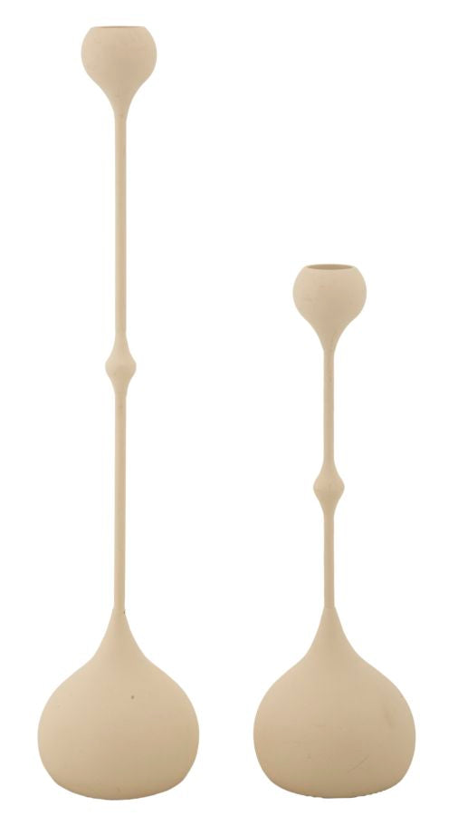 Portacandele Slimmy Crema set 2 Pz - foto 1