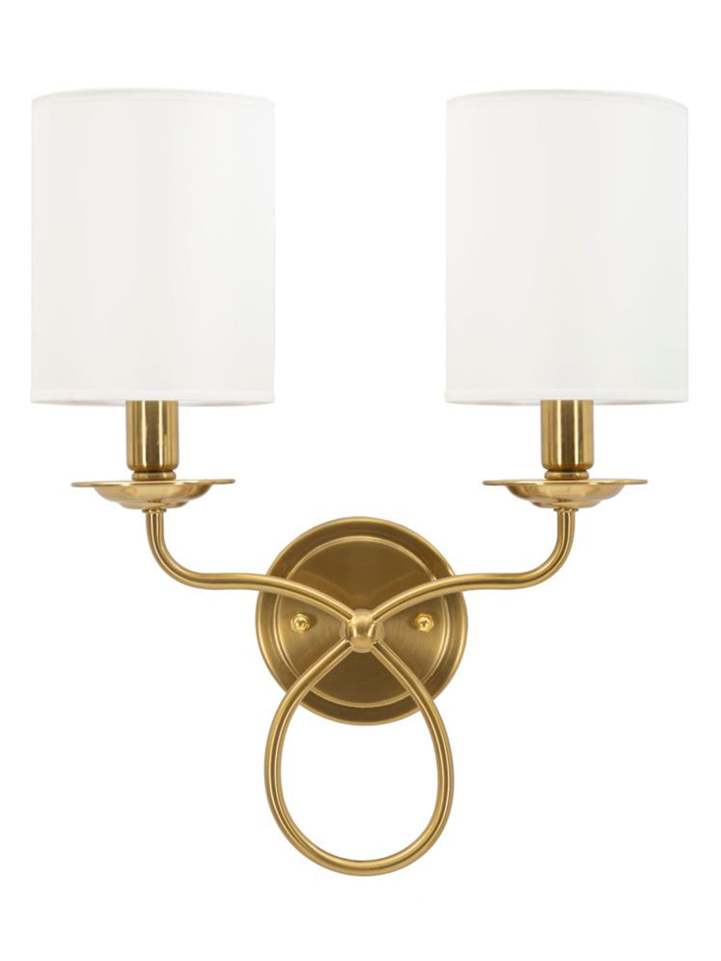 Applique da parete in metallo oro, 35,5x17x43 cm – Lampada Zagabria