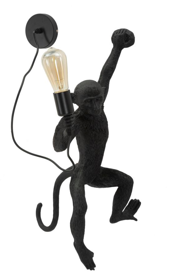 Lampada da muro Monkey Nera - foto 1