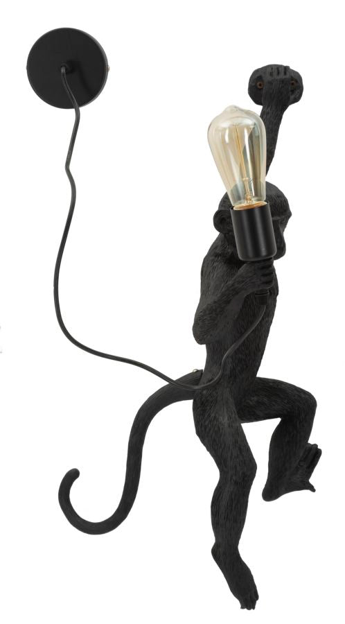 Lampada da muro Monkey Nera - foto 2
