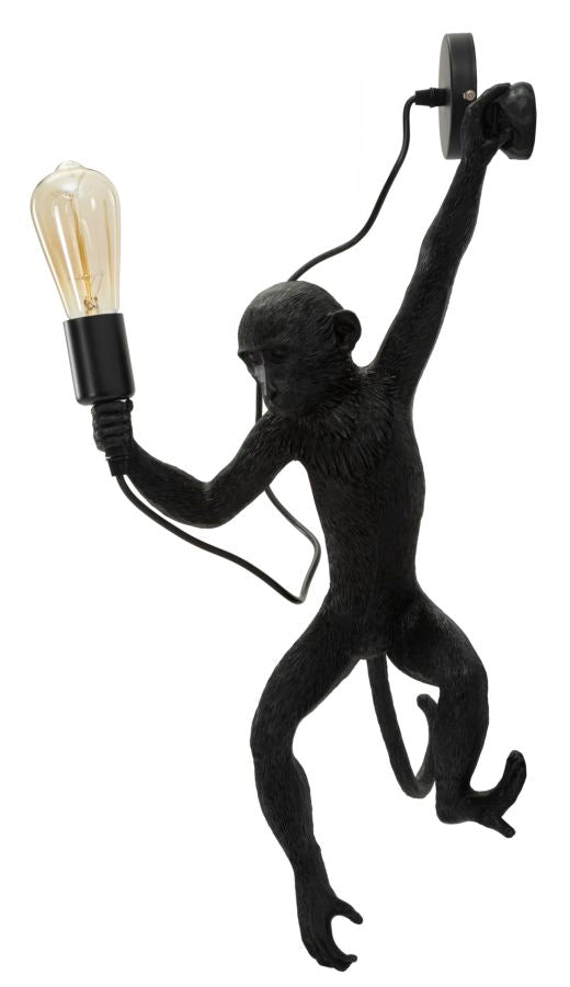 Lampada da muro Monkey Nera - foto 3