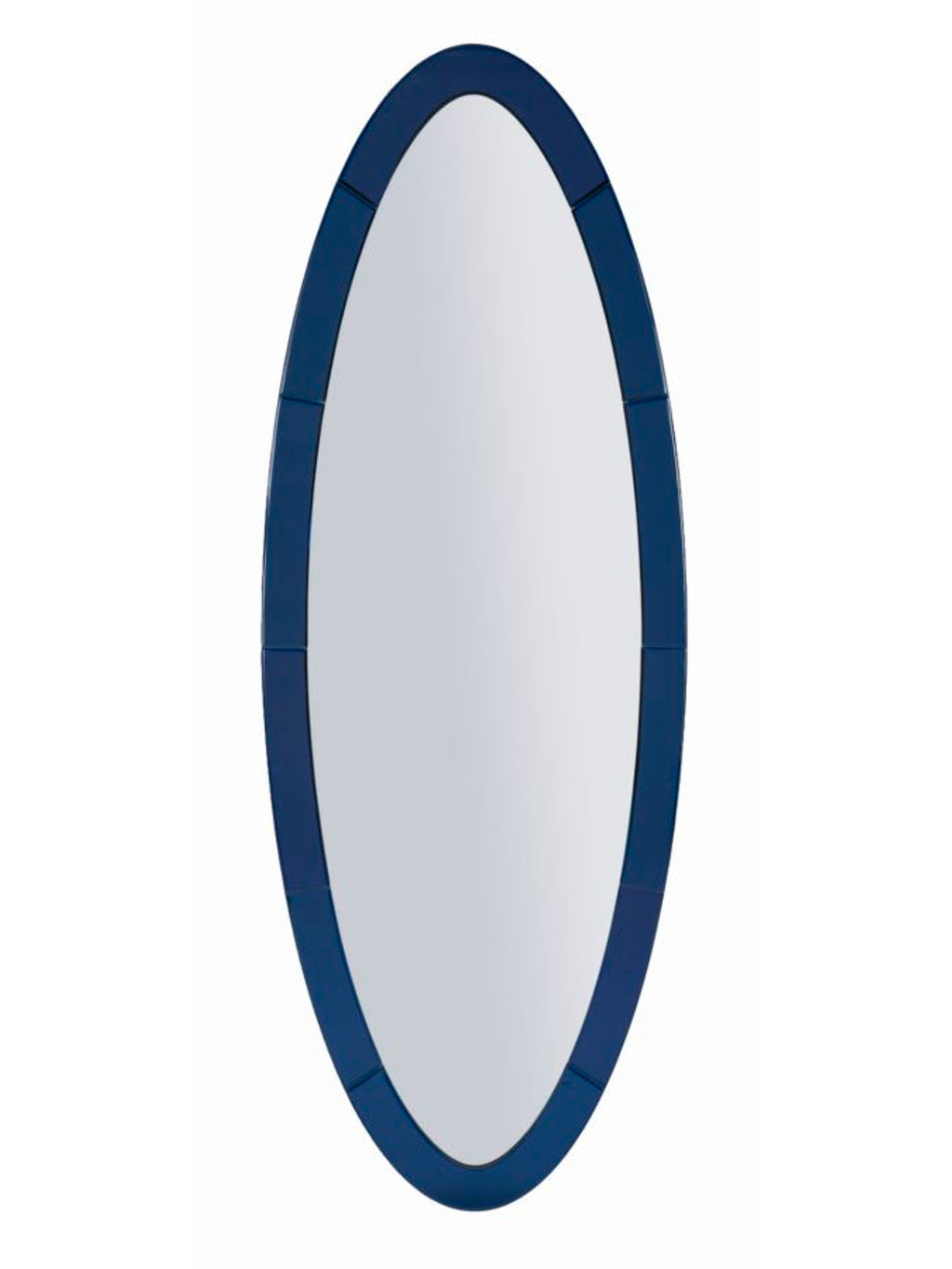 Specchio da parete in legno blu, 55x2x150 cm – Oslo