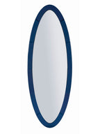 Specchio da parete in legno blu, 55x2x150 cm – Oslo