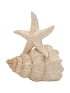 Scultura decorativa in resina beige, 18x13x21,2 cm – Stella Marina Sand