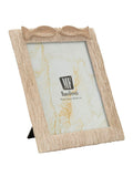 Cornice portafoto in resina beige, 25x3,2x31 cm – Sand