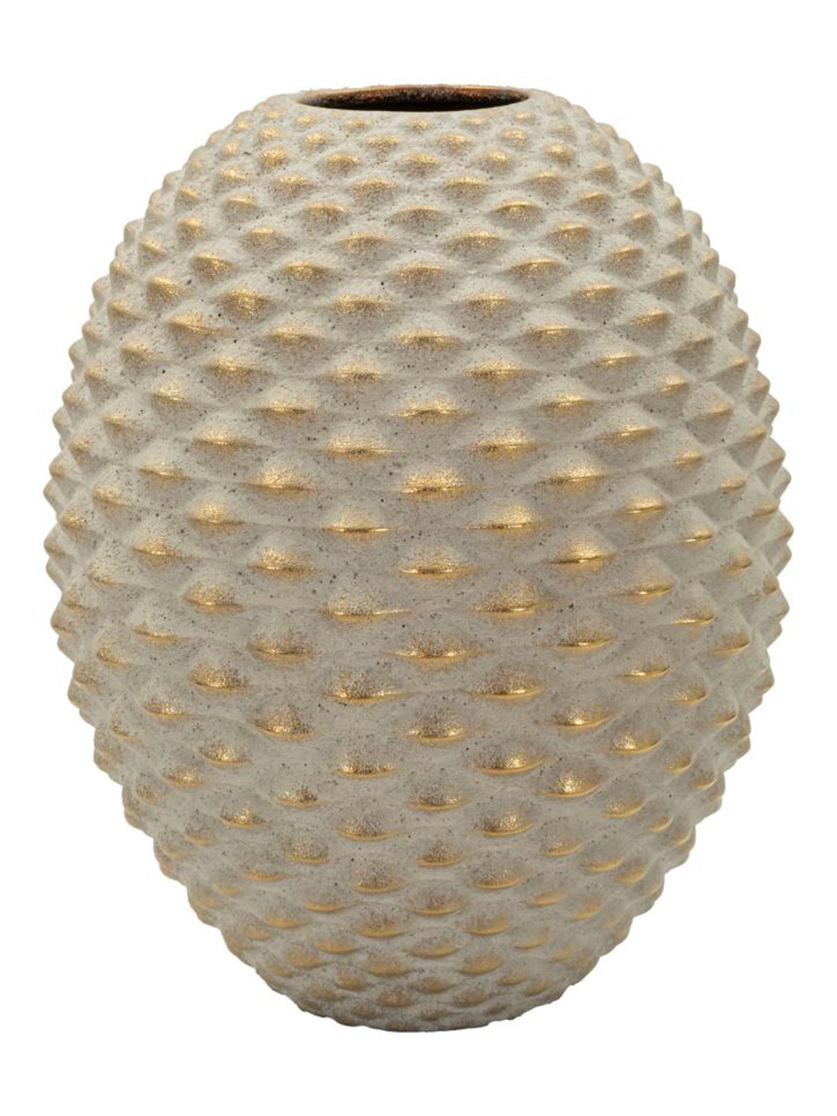 Vaso decorativo in ceramica grigia, Ø29,5x36 cm – Pepipas Ball