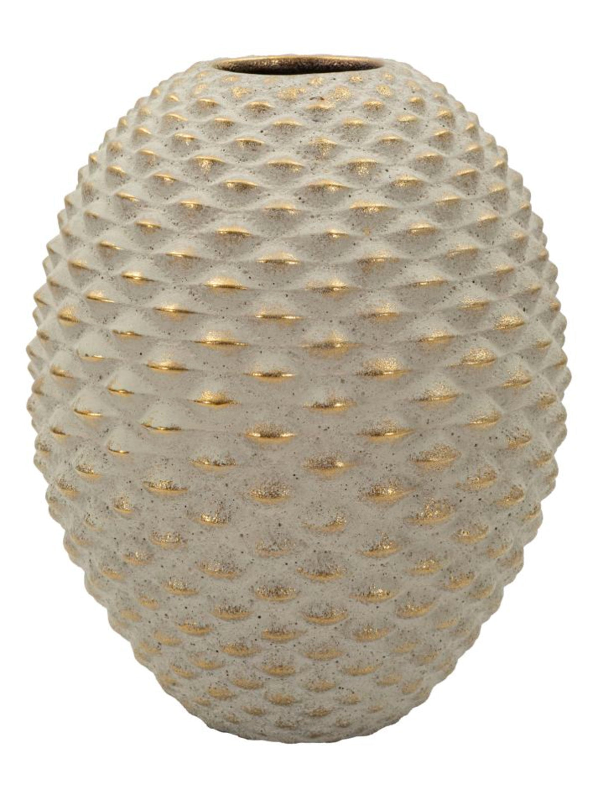 Vaso decorativo in ceramica grigia, Ø23,5x28,5 cm – Pepipas Ball