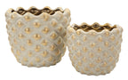 Cachepot Pepitas coppia, Ø23x18-18,5x15,5 cm – dettaglio 2