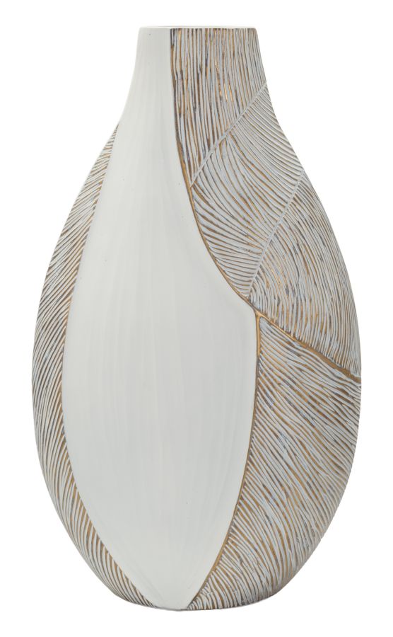 Vaso resina Ho Chi Minh, 29,5x13,5x50 cm