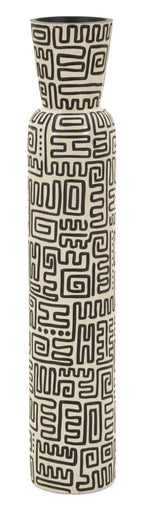 Vaso resina Nairobi, Ø16x86 cm