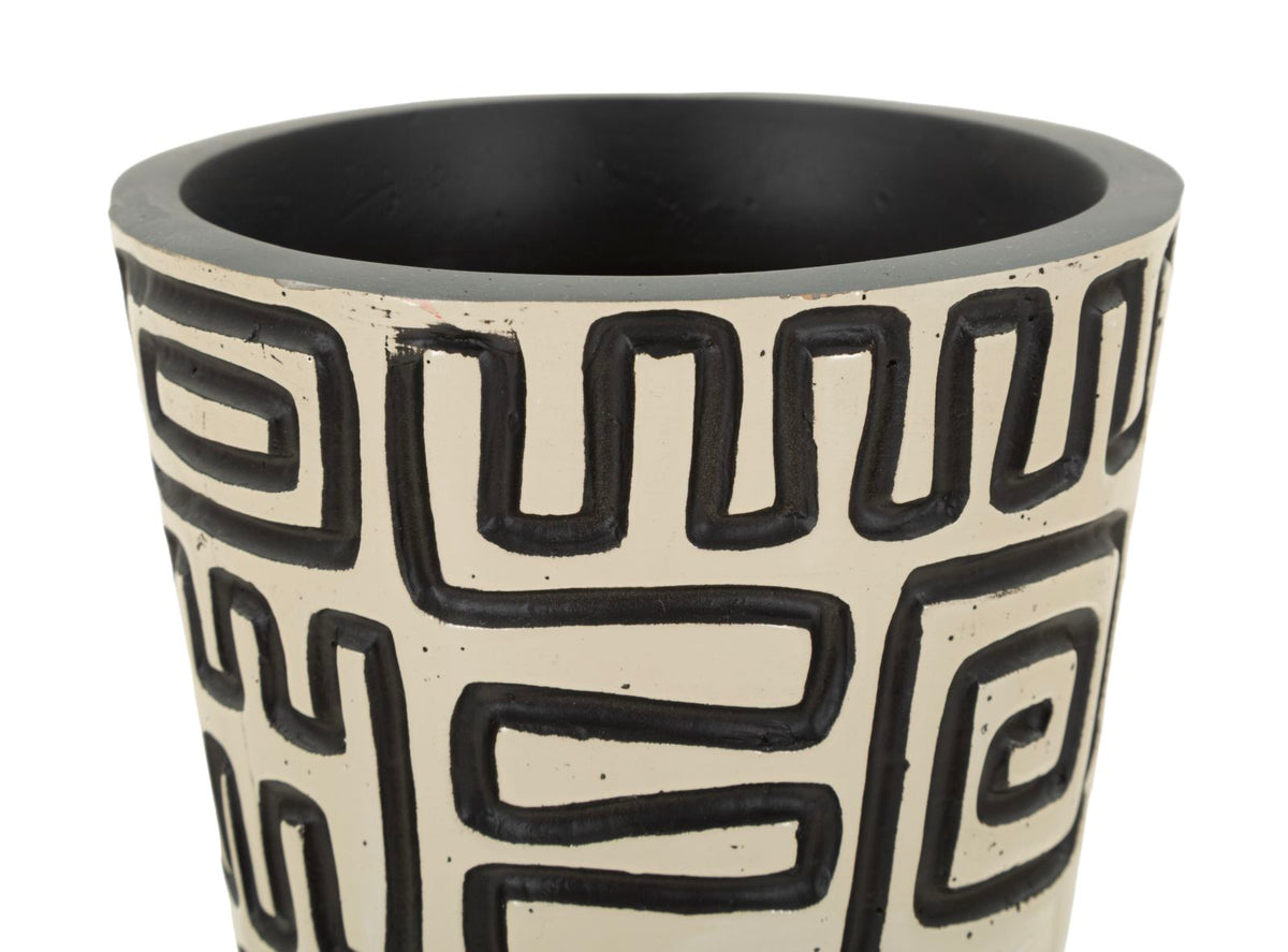 Vaso resina Nairobi, Ø16x86 cm – dettaglio 2