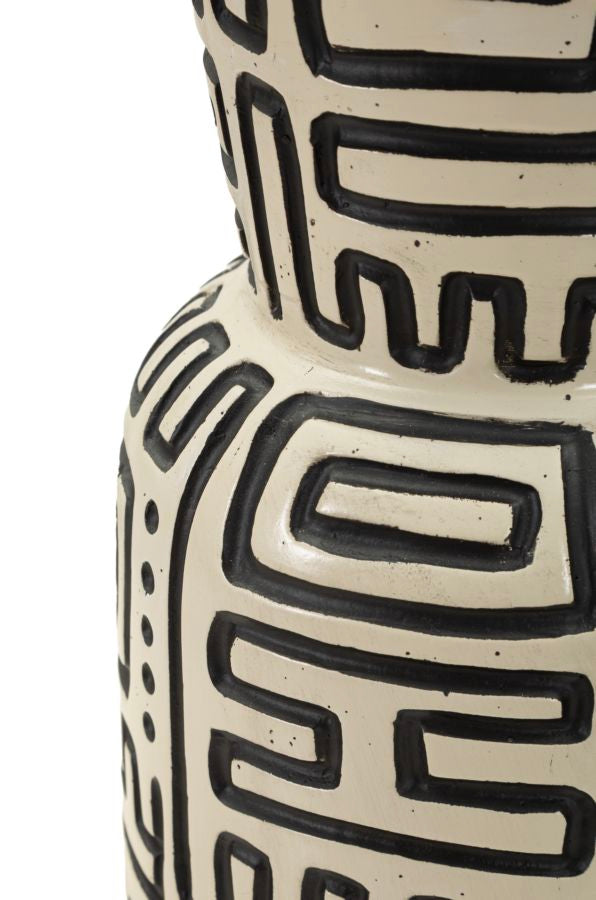 Vaso resina Nairobi, Ø16x86 cm – dettaglio 3