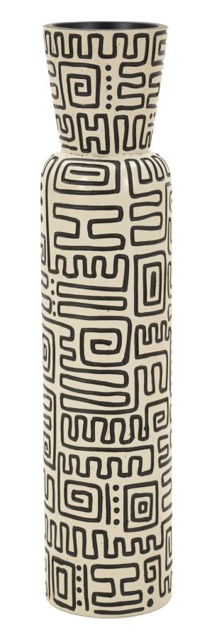 Vaso resina Nairobi, Ø15,5x65 cm