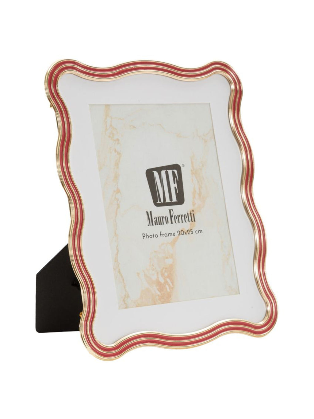 Cornice portafoto in metallo rosso, 22,7x1,3x27,6 cm – Elizabeth