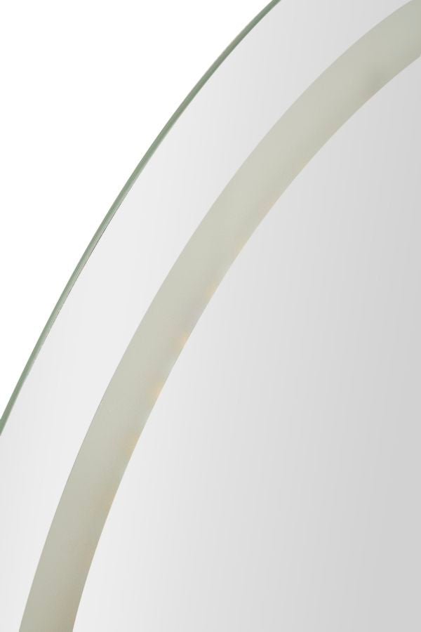 Specchio da muro led Simple ovale, 60x3,5x80 cm – dettaglio 1