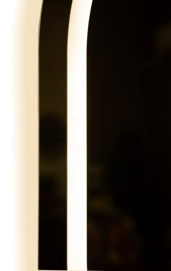 Specchio da muro led Simple ovale, 60x3,5x80 cm – dettaglio 4