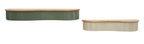Mensole Frankfurt coppia, 86x18x12-65x16x12 cm