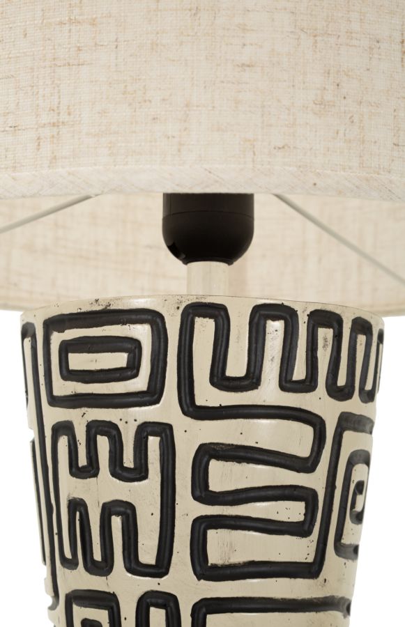 Lampada da terra Nairobi, Ø30x145 cm