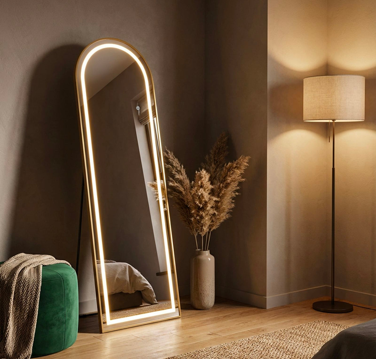 Specchio da terra Led Simple Arco - foto 9