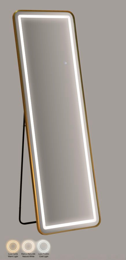 Specchio da terra Led Simple Rett - foto 9