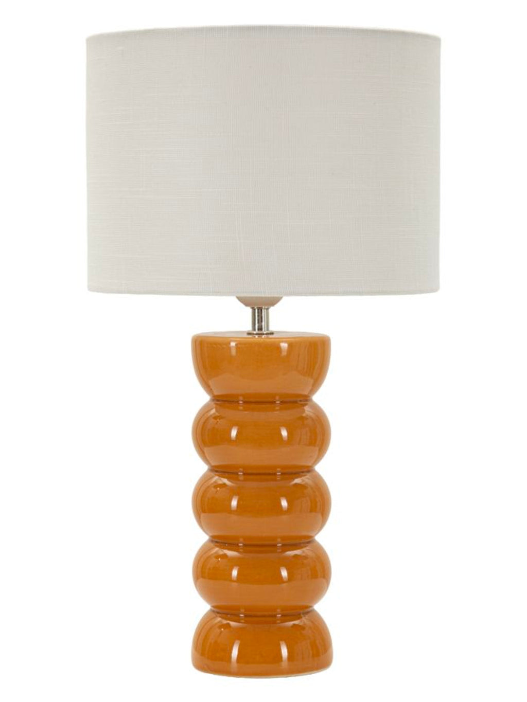 Lampada da tavolo in ceramica senape, Ø25x46 cm – Torr